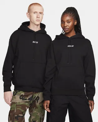 Худи унисекс Nike Sb Fleece Pullover Skate Hoodie Black FN2502-010