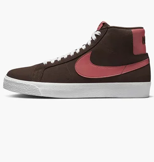 Кроссовки унисекс Nike Zoom Blazer Mid Skate Shoes Brown Fd0731-200