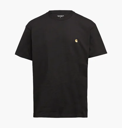 Футболка чоловіча Carhartt Chase T-Shirt Black I026391-00FXX