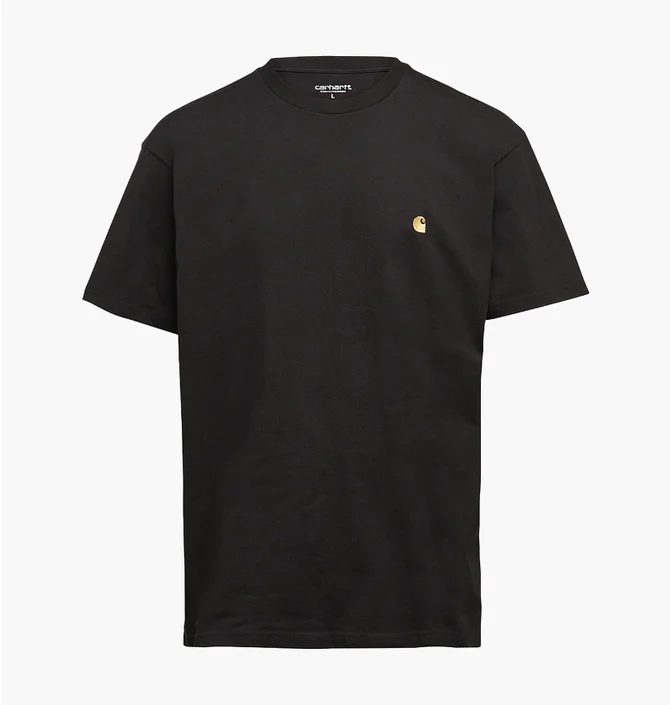 Футболка чоловіча Carhartt Chase T-Shirt Black I026391-00FXX