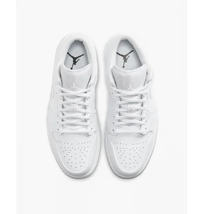 Кросівки чоловічі Air Jordan 1 Low White 553558-130
