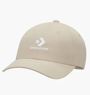 Кепка унісекс Converse Logo Lock-Up Baseball Hat Beige 10022131-247