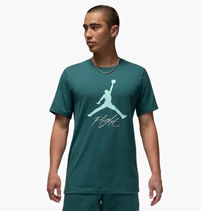 Футболка мужская Air Jordan Flight Hbr Tee Green AO0664-366
