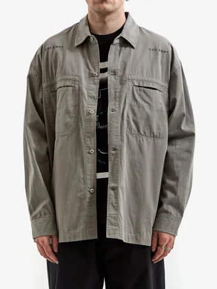Сорочка чоловіча Cav Empt Cotton Casual Grey CES26SH05