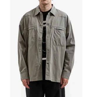 Рубашка мужская Cav Empt Cotton Casual Grey CES26SH05