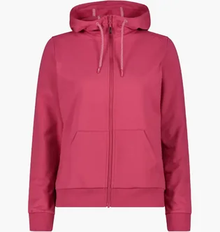 Толстовка жіноча CMP Jacket Fix Hood Stretch Brushe Pink 31D4276-B852