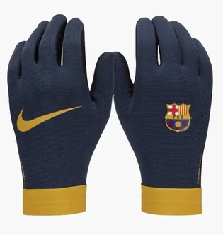 Перчатки вратарские мужские Nike Fc Barcelona Therma-Fit Academy Blue FJ4861-010