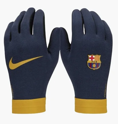Рукавиці воротарські чоловічі Nike Fc Barcelona Therma-Fit Academy Blue FJ4861-010
