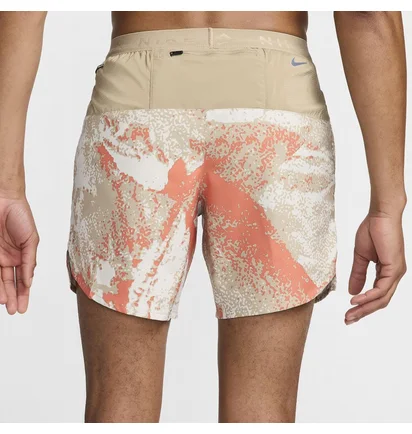 Шорты мужские Nike Trail Stride Dri-Fit Slip Beige/Orange FV9949-247