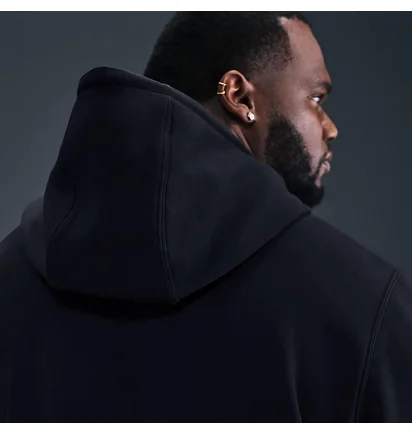 Худі чоловіче Nike Club Pullover Fleece Hoodie Black FN3859-010