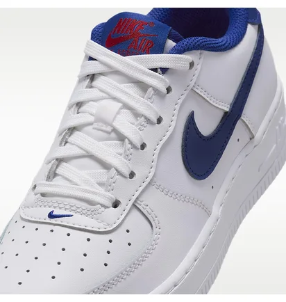 Кросівки дитячі Nike Air Force 1 Older Kids Shoes White/Blue FV5948-119