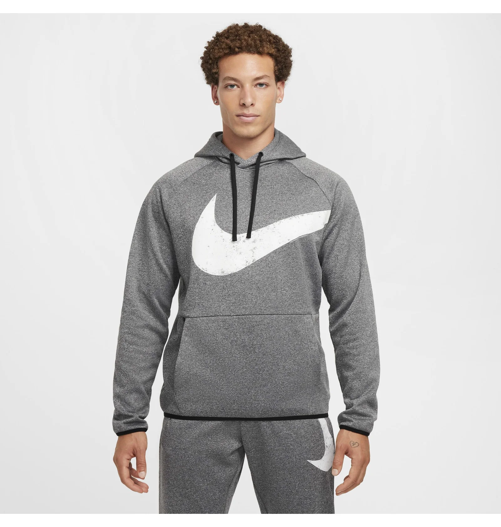 ᐉ Худи мужское Nike Therma-Fit Pullover Fitness Grey FZ1072-010