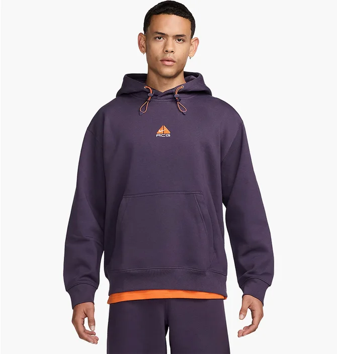 ᐉ Худи мужское Nike Acg Therma-Fit Fleece Pullover Hoodie Violet