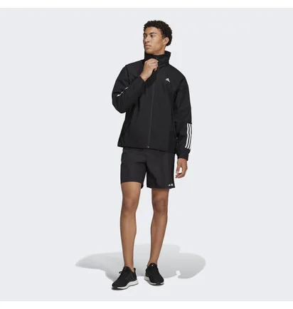 Вітровка чоловіча Adidas Bsc 3-Stripes Rain.Rdy Jacket Black H65773