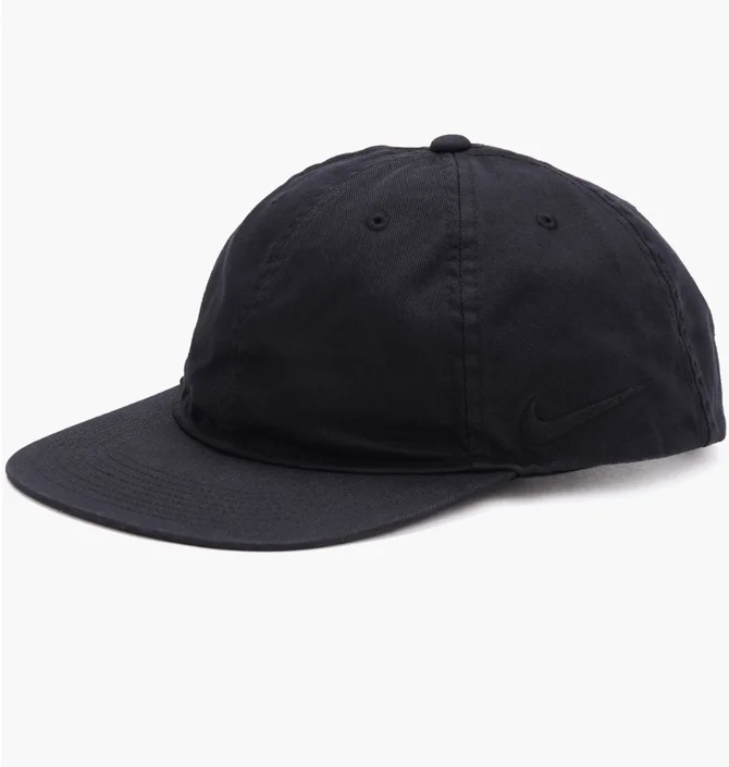 Кепка унисекс Nike Club Cap U Fb Swsh Wsh L Black FN4405-010