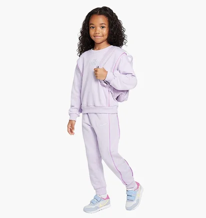 Спортивный костюм детский Nike Essentials Crew Violet 36M606-P6I