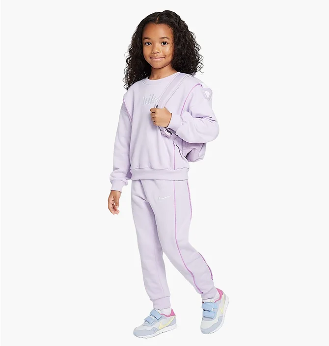Спортивный костюм детский Nike Essentials Crew Violet 36M606-P6I