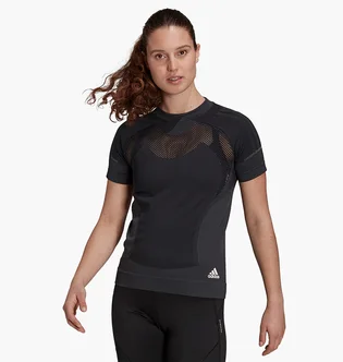 Футболка жіноча Adidas Primeknit T-Shirt Black GK3754