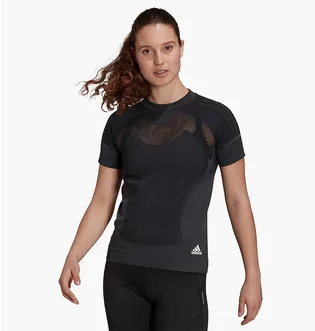 Футболка женская Adidas Primeknit T-Shirt Black GK3754