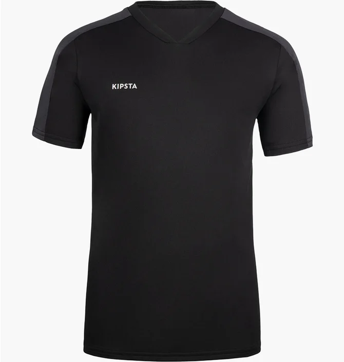 Футболка чоловіча Kipsta Essentiel Black 8817149