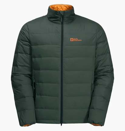 Куртка чоловіча Jack Wolfskin Ather Down Olive 1207681-4161