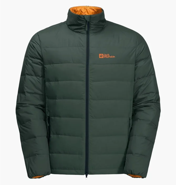 Куртка чоловіча Jack Wolfskin Ather Down Olive 1207681-4161