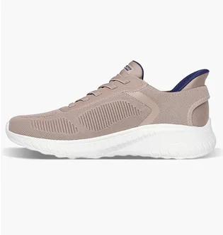 Кроссовки мужские Skechers Slip-Ins: Bobs Sport Squad Chaos Beige 118312-TPE