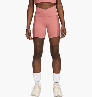 Шорты женские Nike Dri-Fit One Hr 5In Wrap Peach FV7830-634