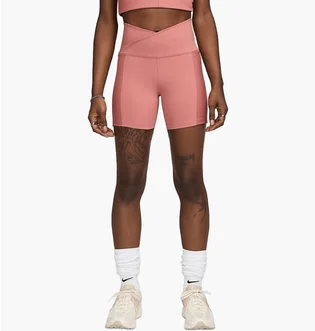 Шорти жіночі Nike Dri-Fit One Hr 5In Wrap Peach FV7830-634