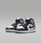 Кроссовки детские Air Jordan 1 Mid Bg Black/White DQ8423-101