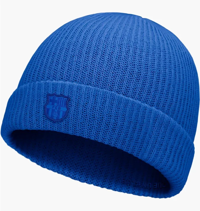 Шапка унисекс Nike Fc Barcelona Fisherman Beanie Blue DH2514-427