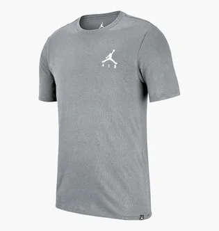Футболка чоловіча Air Jordan M Jsw Tee Jmpmn Air Embrd Grey AH5296-091