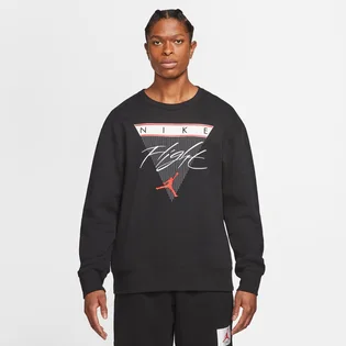 Світшот чоловічий Air Jordan Flight Graphic Fleece Crew Sweatshirt Black CZ8264-010