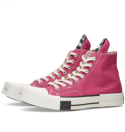 Кеды женские Converse X Drkshdw Turbodrk Laceless Hi Pink A05685C