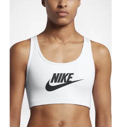 Топ жіночий Nike Swoosh WomenS Medium-Support Sports Bra White 899370-100