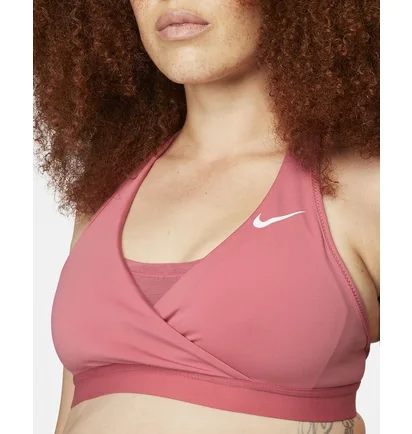 Топ женский Nike Womens Medium-Support Padded Sports Bra (Maternity) Pink Cq9289-622