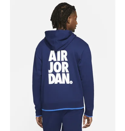 Худи мужское Nike M J Jmc Flc Po Blue CV2244-492
