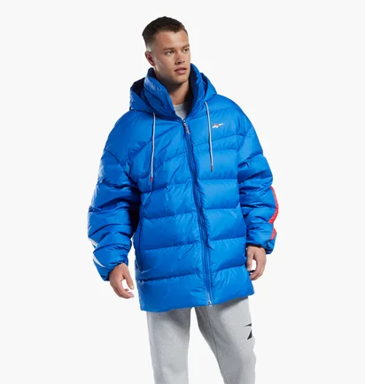 Куртка чоловіча Reebok Vector Light Blue Hg8933