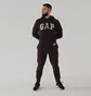 Штани чоловічі Gap Logo Fleece Pants turkish coffee 221236531