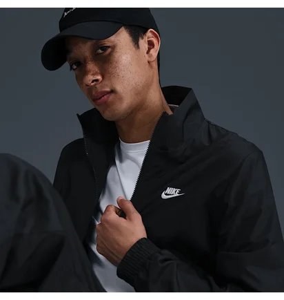 Спортивний костюм чоловічий Nike Club Wvn Trk Black HJ1985-011