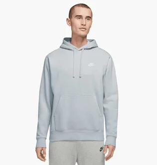 Худи мужское Nike Sportswear Club Fleece Grey BV2654-043