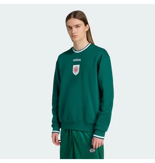 Свитшот мужской Adidas Badge Crewneck Green JX3066