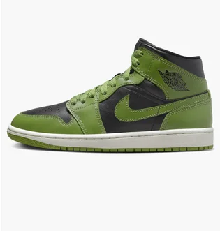 Кросівки жіночі Nike Air Jordan 1 Mid Green Bq6472-031