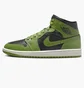 Кроссовки женские Nike Air Jordan 1 Mid Green Bq6472-031