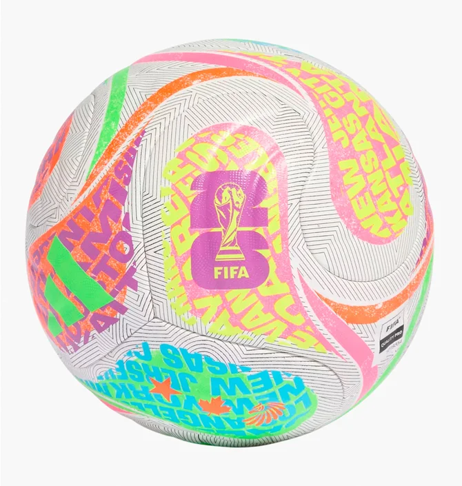 Футбольний м'яч Adidas Fifa World Cup 26 Trionda Competition City White/Multi JV6225