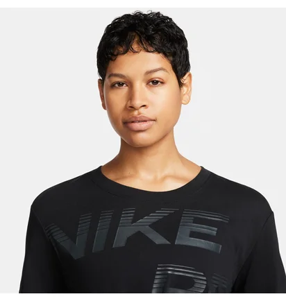 Футболка женская Nike Wpro Grx Ss Black FQ4985-010