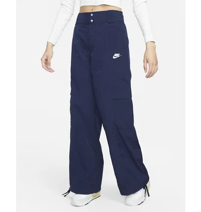 Штани жіночі Nike Sportswear Oversized High-Waisted Woven Cargo Pants Blue FJ4934-451