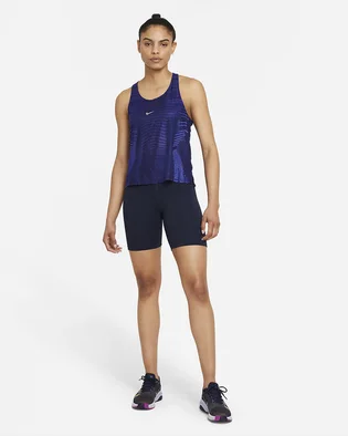 Майка женская Nike W Np Cln Tank Net Blue Da0528-013
