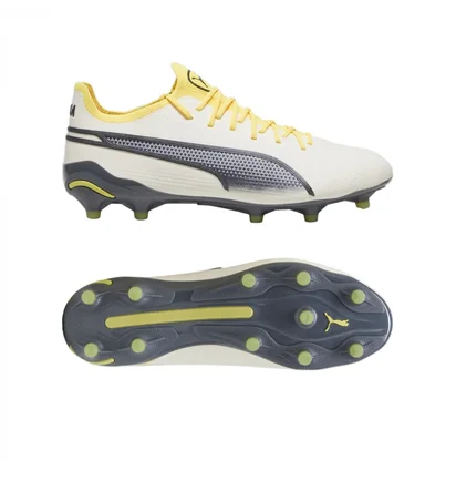 Бутсы мужские Puma King Ultimate Fg/Ag Wit Beige 107563-05
