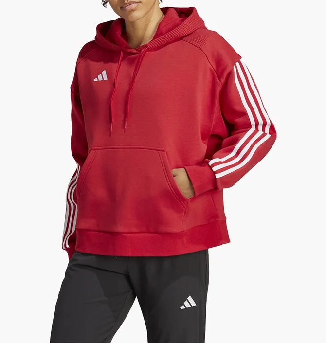 Худі жіноче Adidas Hooded Sweatshirt Tiro 23 C Co Hdw Red IC4615